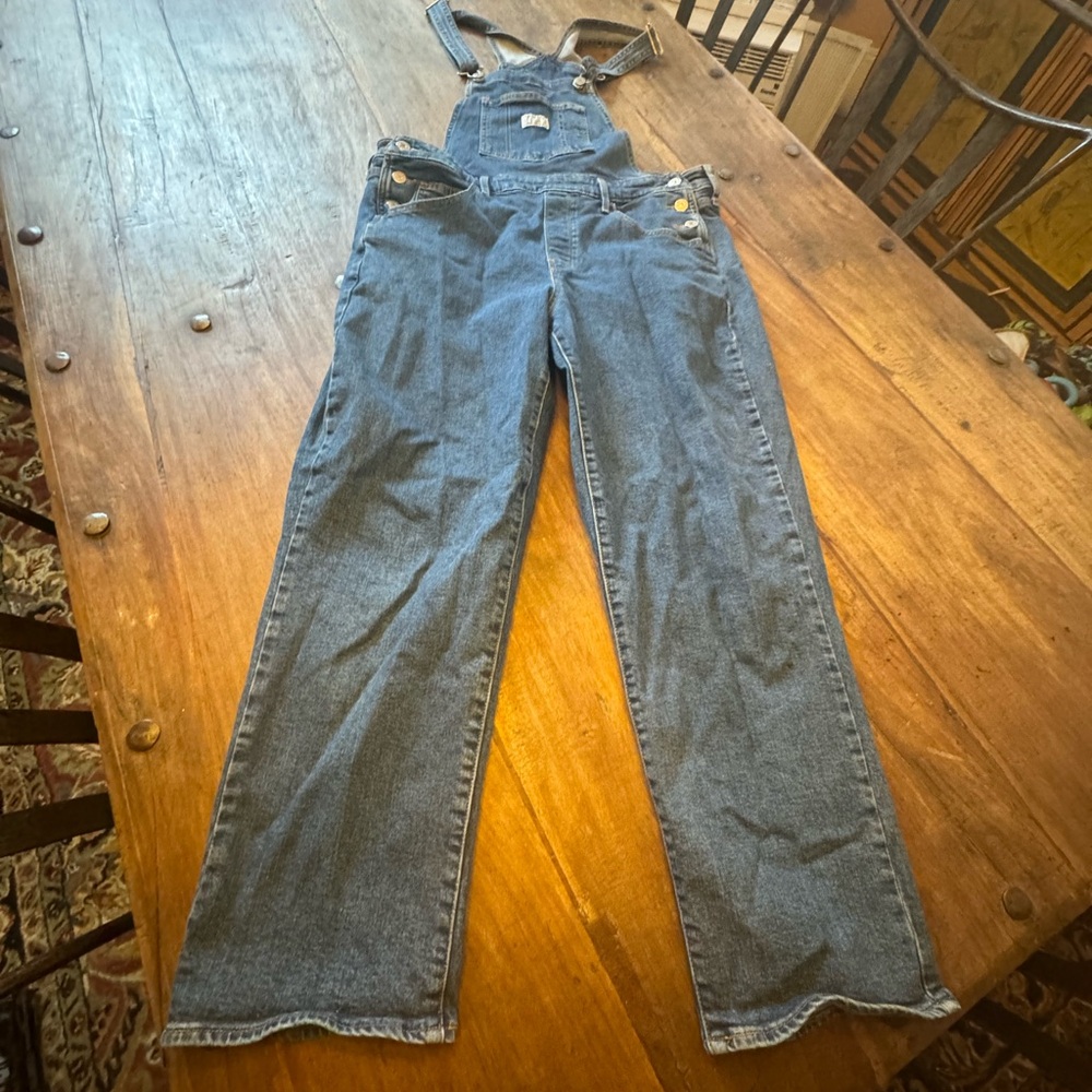 Levi's Classic Blue Denim Overalls